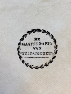 Stempel Maatschappij van Weldadigheid